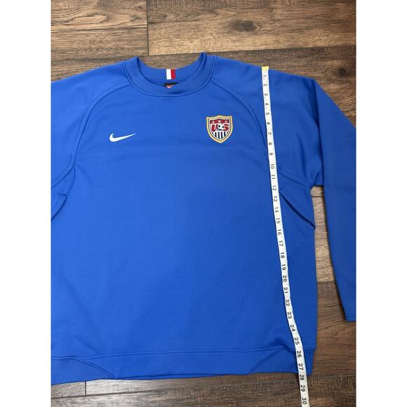 Nike USA Soccer VINTAGE Long Sleeve Crewneck Pullover Sweatshirt Men’s XL - Picture 6 of 7